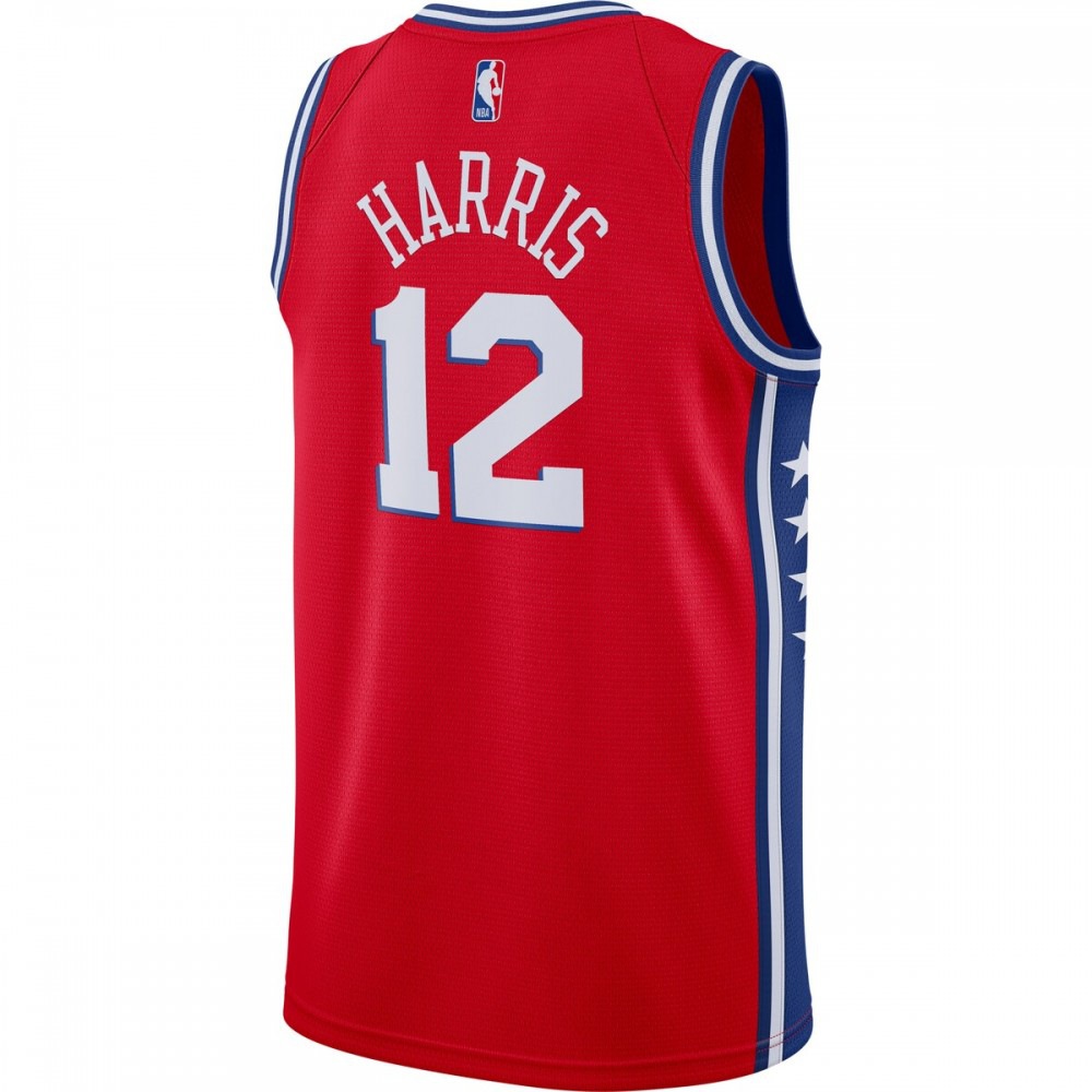Tobias Harris Philadelphia 76ers Jordan Brand 2020/21 Swingman Jersey - Statement Edition - Red-Pro Kit Vault | Brand New 26/27 Sports Jerseys
